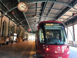  Sydney Tram รถราง ระบบขนส่ง สาธารณะ ซิดนีย์ Sydney central station 