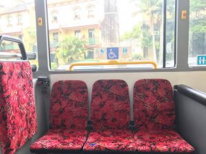 Bus Seats ระบบขนส่ง สาธารณะ ซิดนีย์ 