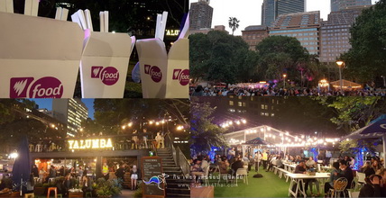  10 สถานที่ท่องเที่ยวซิดนีย์ ฤดูใบไม้ผลิ Night Noodle Markets