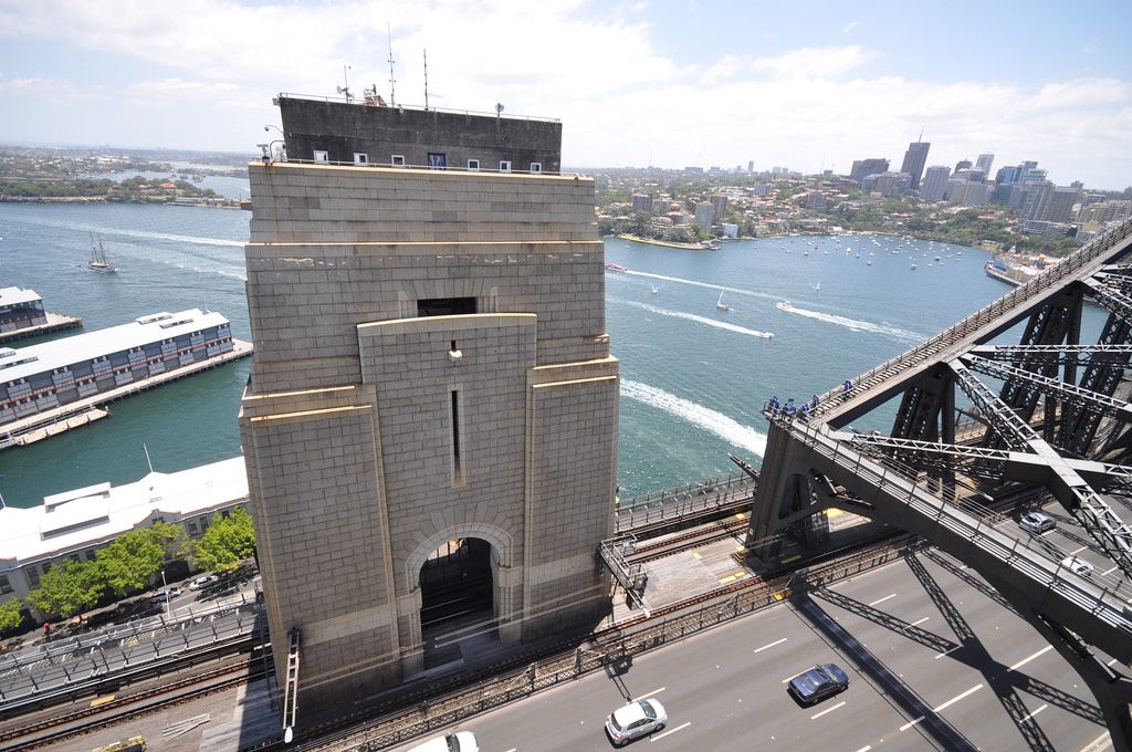 เที่ยว Pylon Lookout จุดชมวิวในซิดนีย์ สะพาน Harbour Bridge 002