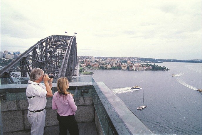 เที่ยว Pylon Lookout จุดชมวิวในซิดนีย์ สะพาน Harbour Bridge 001