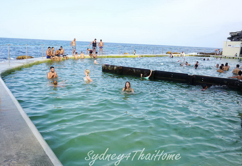 Bronte Beach Ocean pool เที่ยว Sydney สถานที่ท่องเที่ยว 